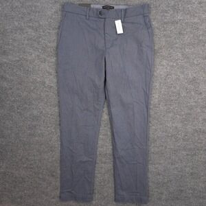 Banana Republic Pants Mens 30X32 Blue Grayson Slim Tapered Fit Chino Preppy NEW